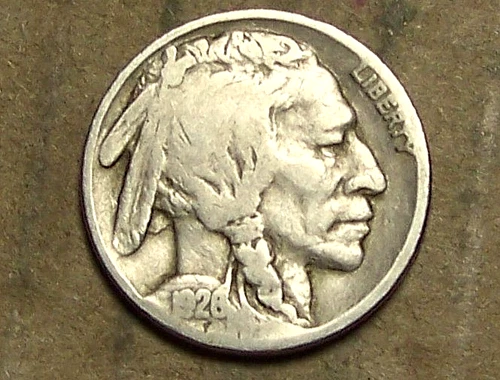 1926   P          Buffalo Head Nickel   ACTUAL  COIN                 90226206-06