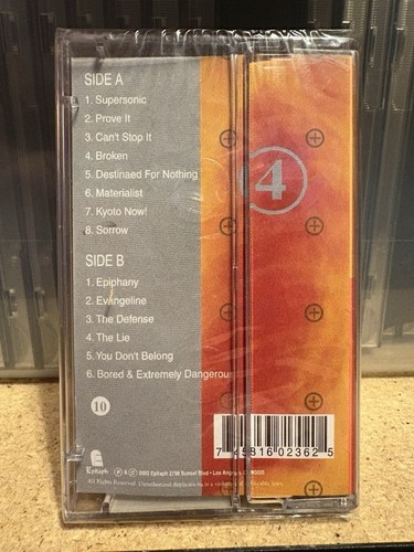 BAD RELIGION The Process Of Belief Cassette Tape 2002 Malaysia NEW SEALED OOP - Picture 2 of 5