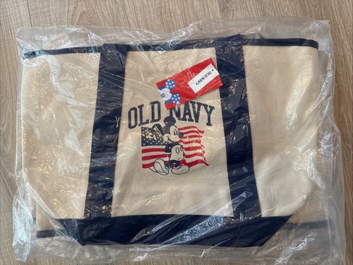 Brand New 2025 Old Navy x Disney Americana Tote Bag