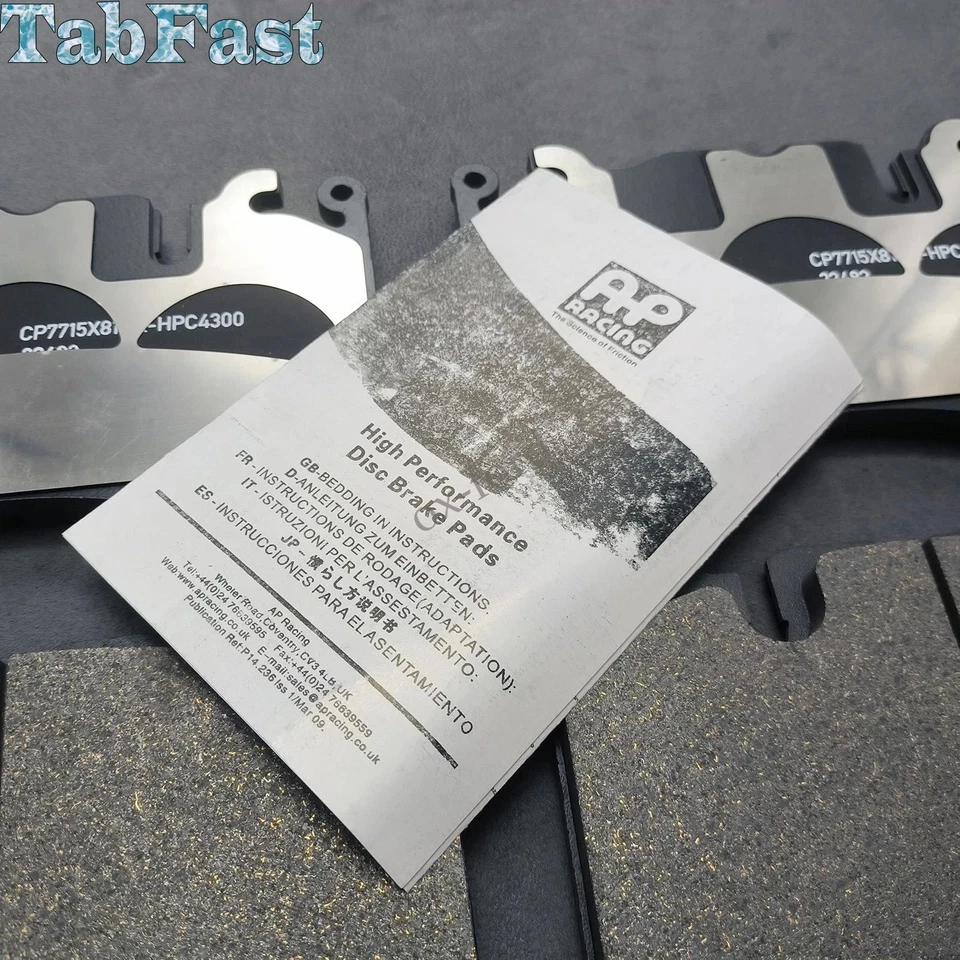 1214CA141CP Front Brake Pad Kit for Mclaren 720S 600LT GT - image 2 of 4