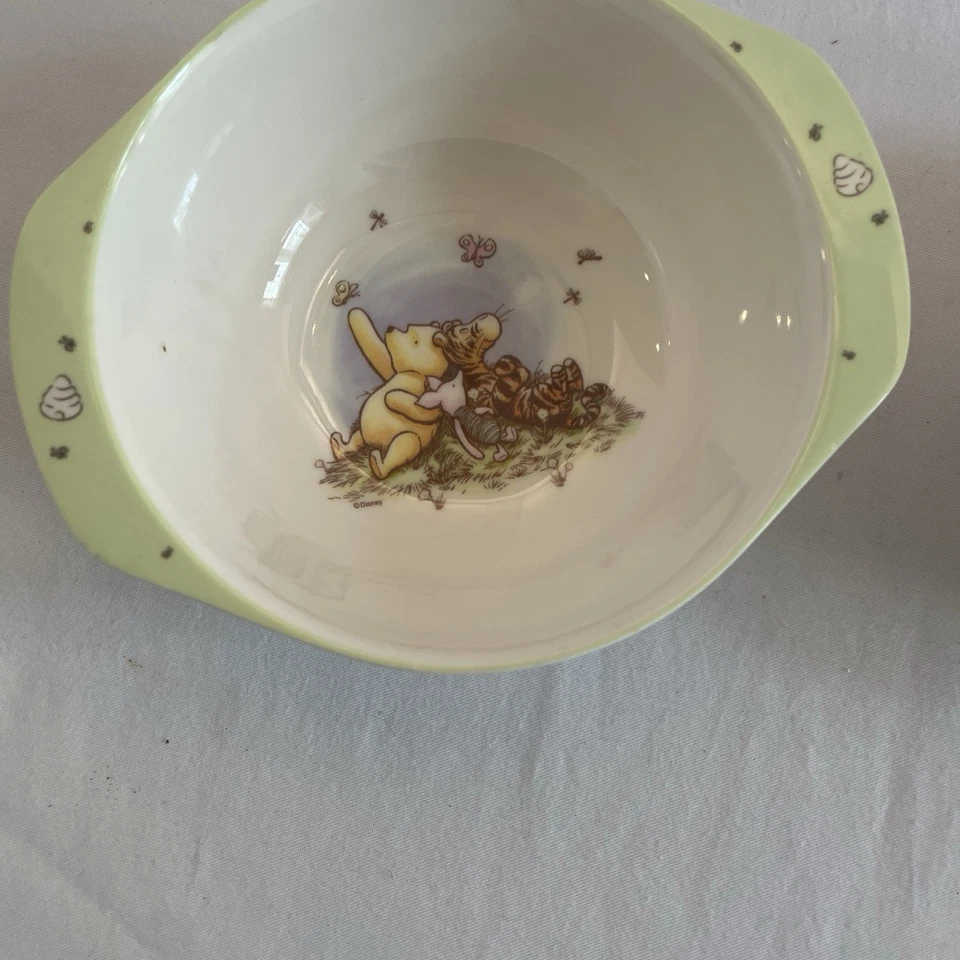 '02 Disney Primeros Años Winnie The Pooh Cuencos - Pooh, Tigger & Piglet - Juego de 2 Foto 2 de 4