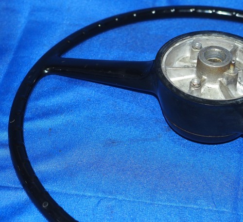 1965-1980 Rolls Royce Silver Shadow Bentley T1 T2 Steering Wheel Assembly Nice - Picture 12 of 14