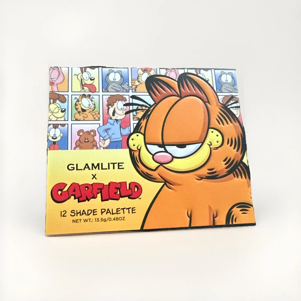 Glamlite X Garfield 12 Shade Eyeshadow Palette - Limited Edition - Image 2 of 4