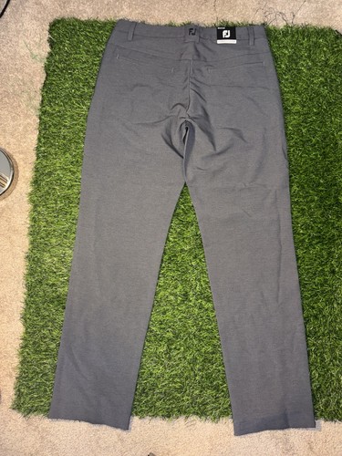Pantalones de golf Foot Joy FT Tour Fit para hombre 32x30 brezo carbón ajuste más delgado 24495 - Imagen 2 de 7
