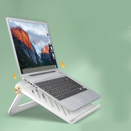Folding Stand For Laptop Tablet Ergonomic Base Hollow Cooling Non Slip Portab FY - Afbeelding 7 van 18