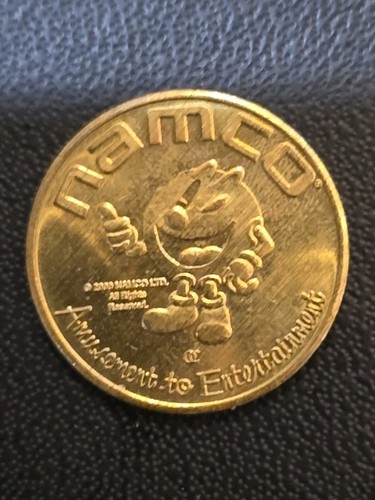 LOT OF 3 X NAMCO 2000 PAC MAN Arcade Token Amusement To Entertainment Coin Token - Bild 5 von 5
