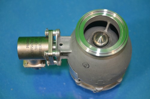Parker 5850227-104 Stainless Steel 2 " Electronic Valve 3H889 18 - 30 Volt 24 V - Picture 3 of 6