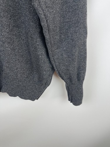 Pendleton pure wool grey knitwear sweater lambs oversized mens - Picture 6 of 6