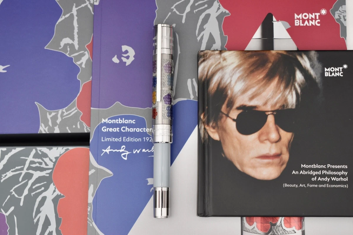 MONTBLANC 2015 Andy Warhol Great Characters Limited Edition 1928 Fountain Pen M | eBay
