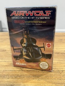 AirWolf Nintendo NES PAL A Version Boxed With Manual🔥HOT GAME🔥