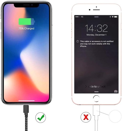3ft USB Charger Cable Fast Wall Charger For iPhone 12 11 Pro Max XR XS Max ipad - 第 6/12 張圖片