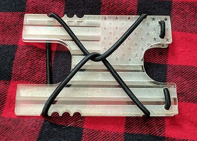 Tactical Shock Wallet EDC American Flag NEW