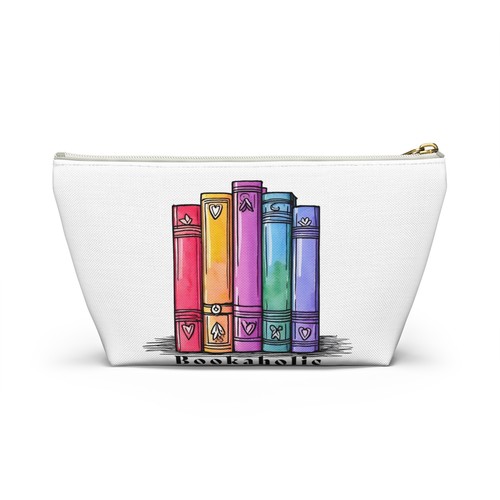Cute Bookaholic Bag | Perfect Gift for Readers, Book Lovers, Travel Organizer - Picture 3 of 17