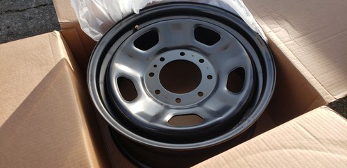 OEM 10-16 Ford F250-550 Super Duty 18x8in, 8x170 Lug Black Steel Rim BC3Z-1015-A