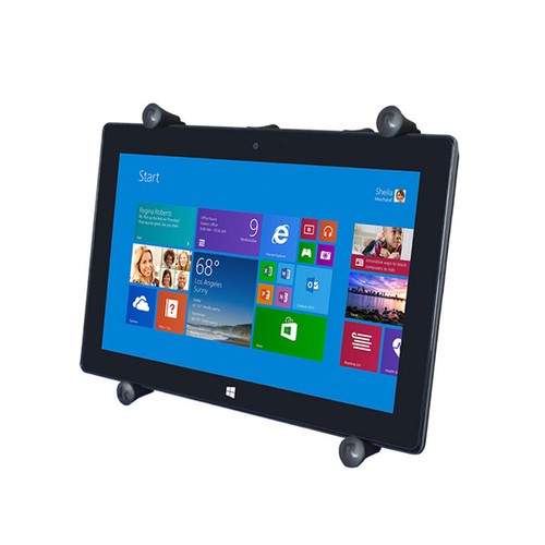 RAM No-Drill 9"-11" Tablet Mount for 2015-2024 Ford F150 2017-2024 F250-F550 - Picture 11 of 14