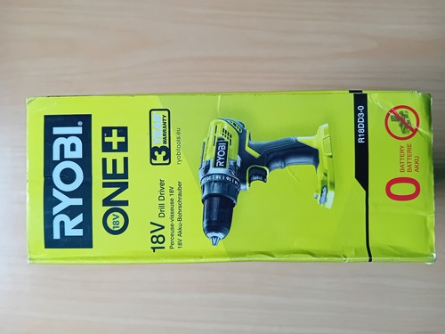 Ryobi ONE+ R18DD3-0 18V Akku Bohrschrauber - Grün/Schwarz - NEU - Bild 5 von 5