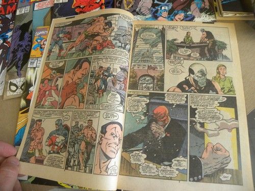Marvel 1989 8 issues CAPTAIN AMERICA 363 365 367 368 369 370 371 372 Crossbones - Picture 8 of 14