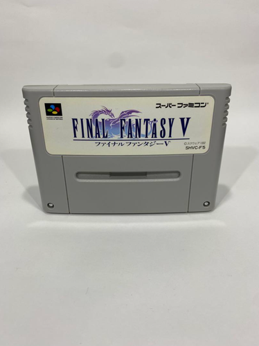 Final Fantasy 5 V w/box Nintendo Super Famicom SFC Operation has been checked - Picture 12 of 19