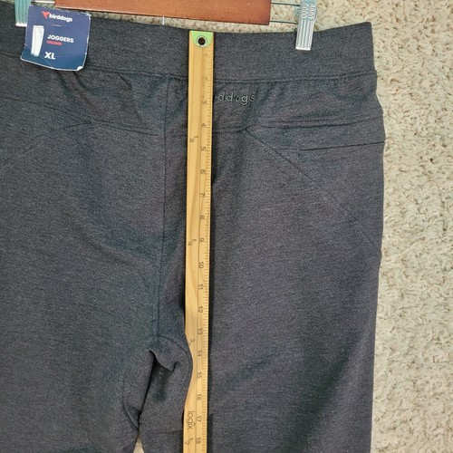 Birddogs Joggers Men's Size XL Charcoal Heathered Unlined Performance Boom NEW - Picture 7 of 10