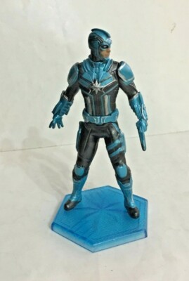 CAPTAIN MARVEL figure statua con basetta 3D PVC MARVEL DISNEY CAPITAN MARVEL