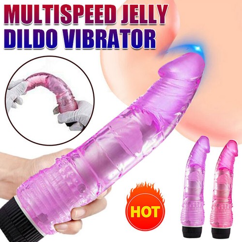 Anal-Clit-Dual-Vibrator-G-Spot-Dildo-Rabbit Adult Sex Toy-Massager-Women-Couples - Picture 19 of 22