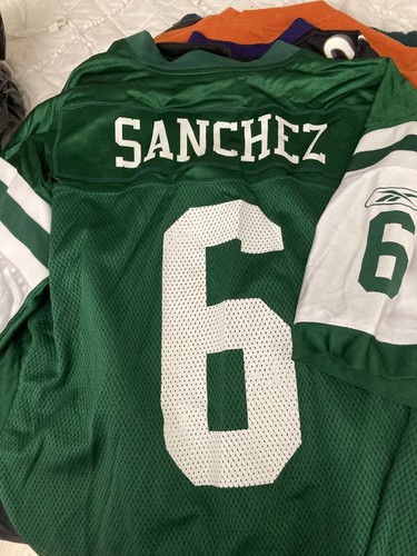 NEW York Jets Mark Sanchez  nfl football Jersey youth Medium NEW - Picture 2 of 2