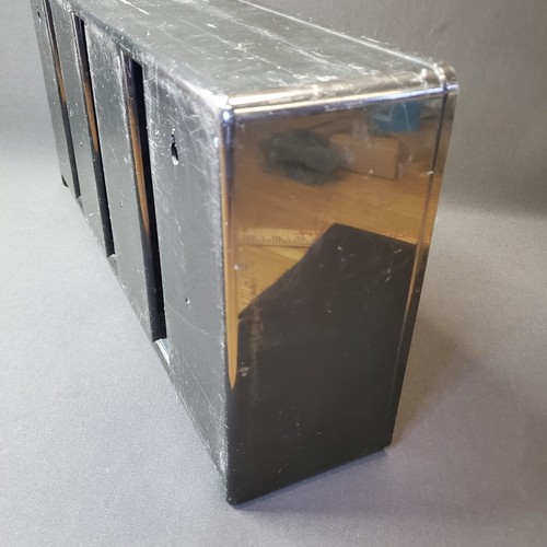 BASF Vintage Media Storage Rack Cassettes 8 Track 36 Slot Black Plastic - Picture 9 of 19