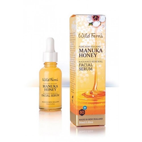 2 suero de renovación de radiación facial Wild Helechos Manuka Honey 80+ 30 ml / 1,01 oz - Imagen 2 de 4