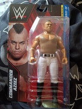 Mattel WWE Series 137 Commander Azeez Figure First Time In Line Dabba Kato