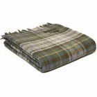 TWEEDMILL 100% New Wool Sofa Bed Blanket ANTIQUE DRESS GORDON TARTAN KNEE RUG