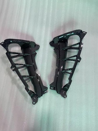 Carbon Fiber Side Vents Fairing Stripes For Suzuki GSX1300R Hayabusa 2021-2024 - Picture 5 of 6