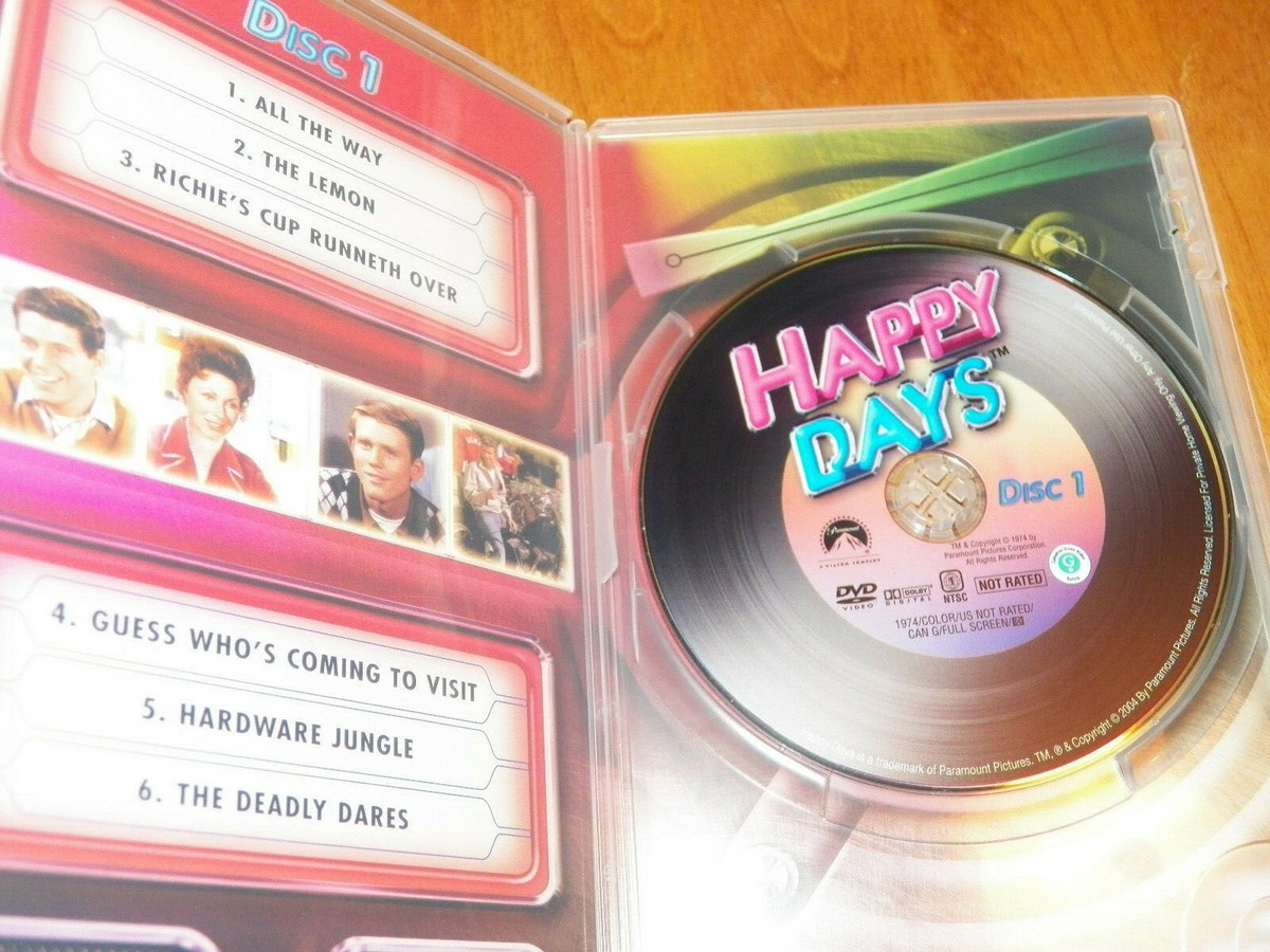 HAPPY DAYS COMPLETE FIRST SEASON 1 Ron Howard Henry Winkler