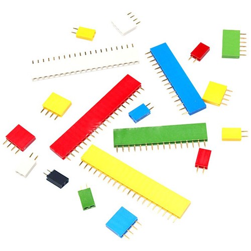 2.54mm Breakaway Female Header Pin 1 x 2 - 40 Pin for PCB Breadboard Single Row - Picture 2 of 6