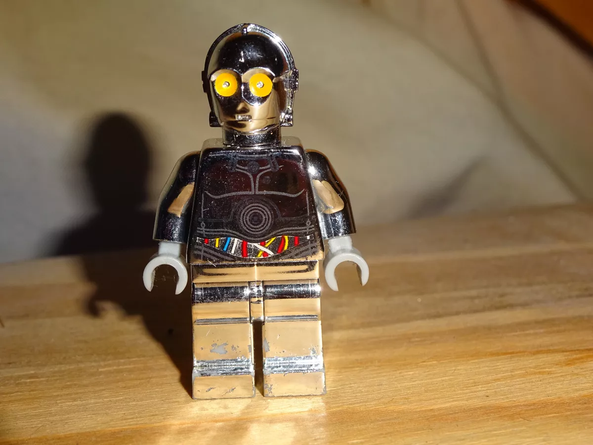LEGO Star Wars Minifigure TC 14 Protocol Droid Chrome Silver 5000063 1 sw0385