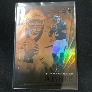 2020 Panini Illusions Jalen Hurts #11 Orange Rookie Philadelphia Eagles       49