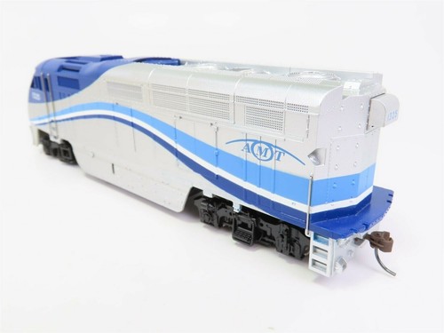 Athearn HO Scale 2618 AMT (Metropolitan Transportation Agency Montreal) F-59PHI. - Picture 7 of 12