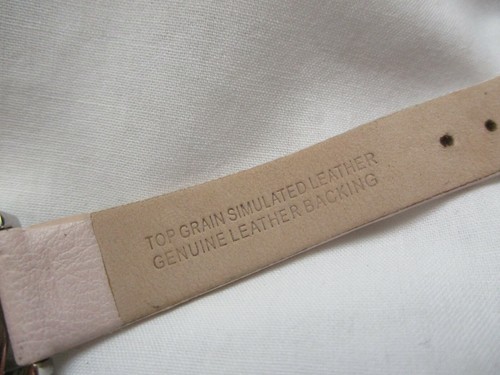 Nine West Wristwatch Pink Buckle Band Silver Toned Round White Face - Picture 12 of 12