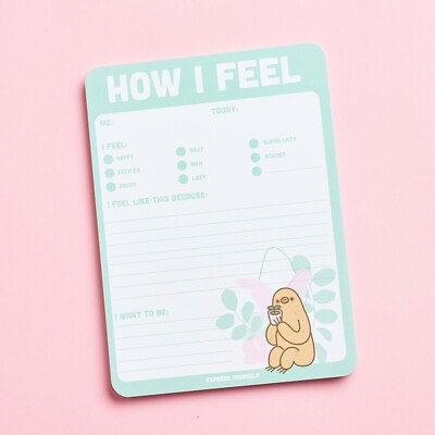 Pusheen Box Spring 2020, Notepad, Neu