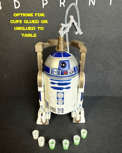 Accesorio Bandeja Bebida R2-D2 | Complemento Serie Negra Star Wars Escala 1/12 - Imagen 7 de 9