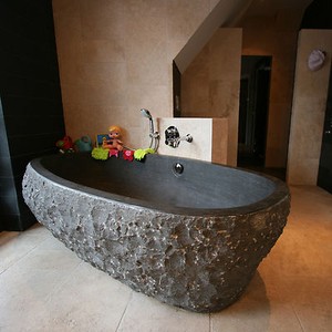 Neptunis Badewanne Freistehend Blaustein Wellness Luxus Unikat 180x90x58 Ebay
