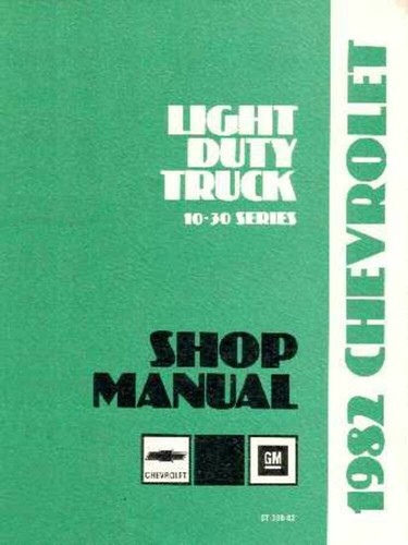 1982 Chevrolet GMC Truck Shop Service Repair Manual Book Engine Drivetrain OEM - Bild 1 von 9