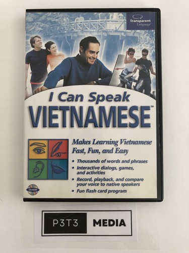 I Can Speak Vietnamese CD-ROM (for Windows PC & Macintosh) - 第 1/5 張圖片