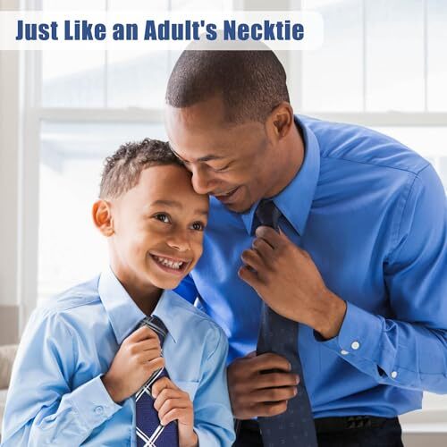 Pre-tied Adjustable Neck Strap Tie Boys Baby Necktie Value 8-12 Years Set5 B - Picture 3 of 7