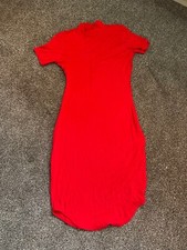 Pretty Little Thing Stunning Red Stretch Dress 