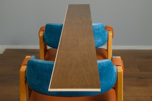 SMOKED Oak - 190mm/14mm/3.6mm- Engineered Flooring; 44£ sqm, Brushed + Lacquered - Picture 2 of 8