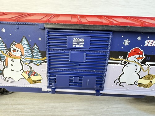 Lionel Vintage 2007 Christmas Boxcar 6-29946 LRRC Season's Greetings New in Box - Picture 6 of 17
