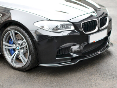Frontdiffusor Diffusor Maxton Design Glanz Schwarz ABS für BMW M5 F10 / F11