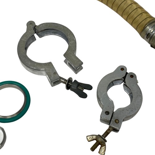 Alcatel Vacuum Hose, MDC K150-C Hinged Clamps and More, 7 Pcs - Picture 3 of 9