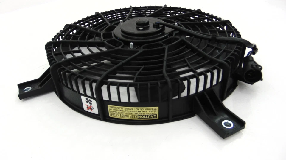 Conjunto de ventilador condensador AC compatível com Suzuki Grand Vitara Vitara - Imagem 3 de 4