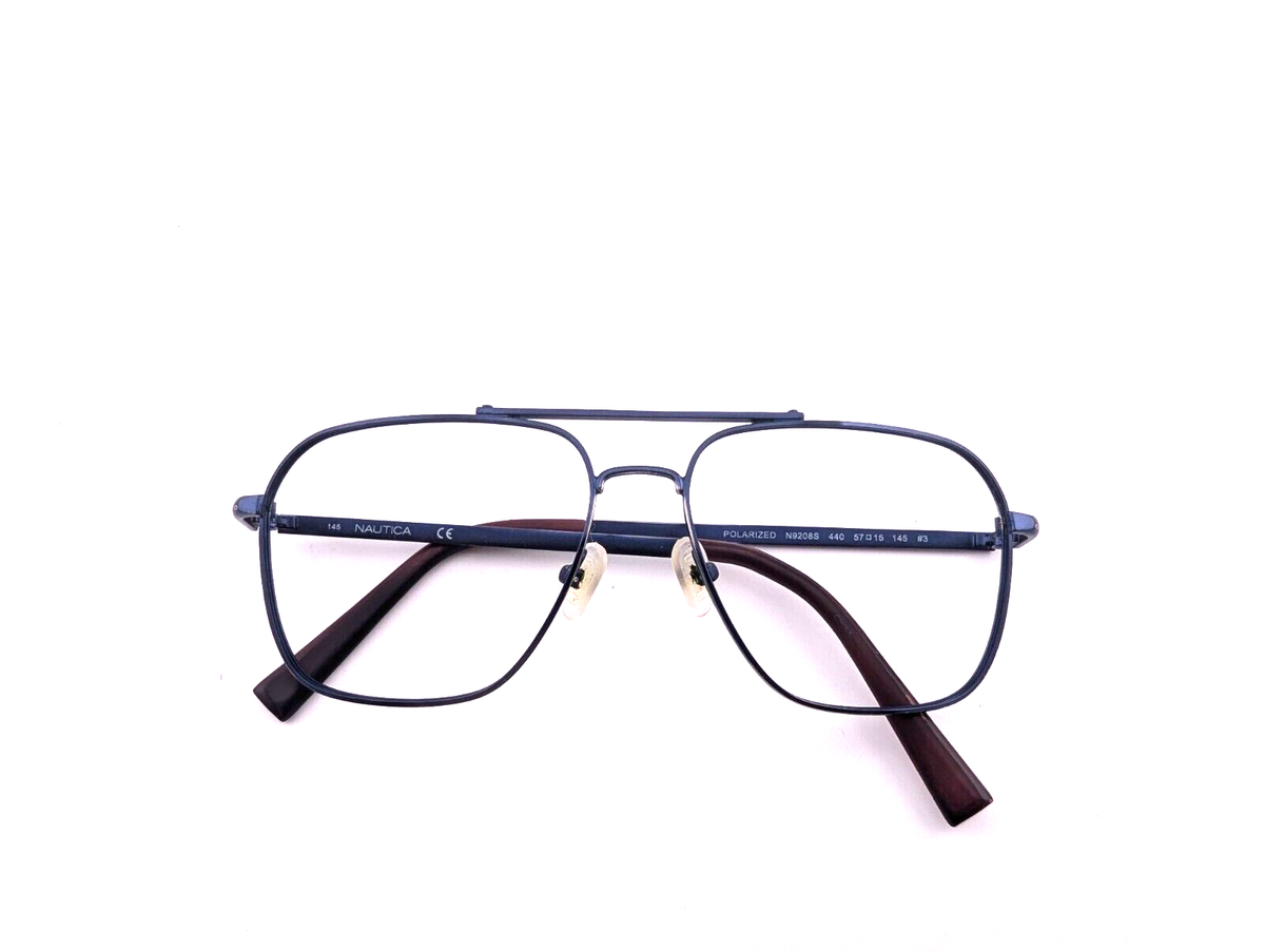 Nautica Eyeglasses Frames Only, N9208S 440, 57-15-145, Blue/Purple